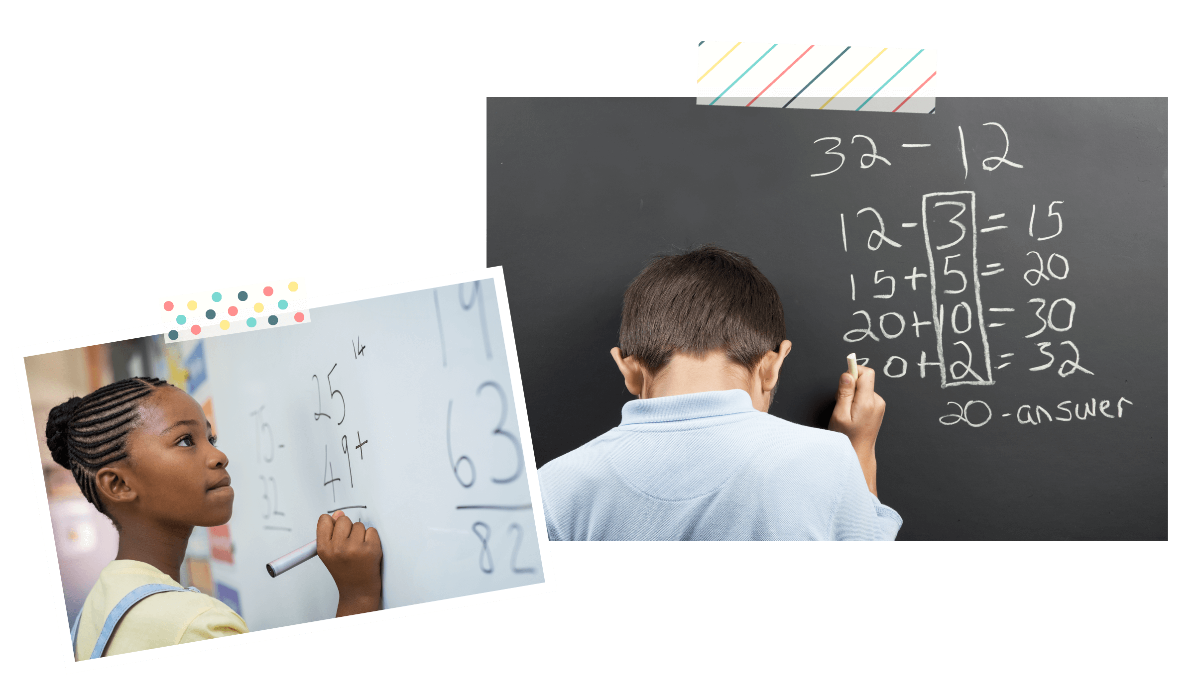 Students struggling with math concepts from personalized educational consultant K-12 support
