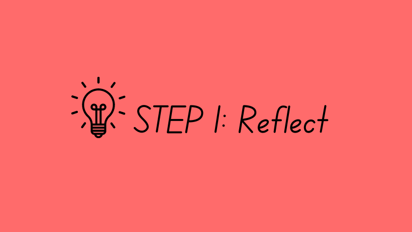 School search reflection step from private school admissions consultant